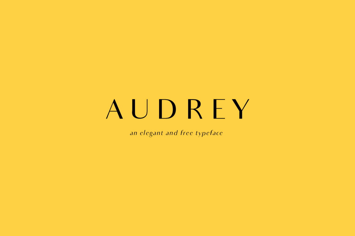 Audrey font