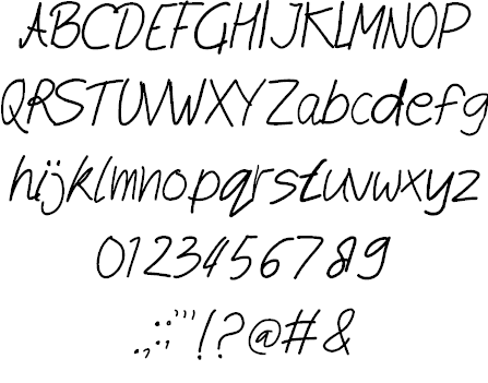 cryon font