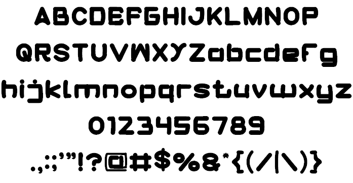 CUTE MONSTER font