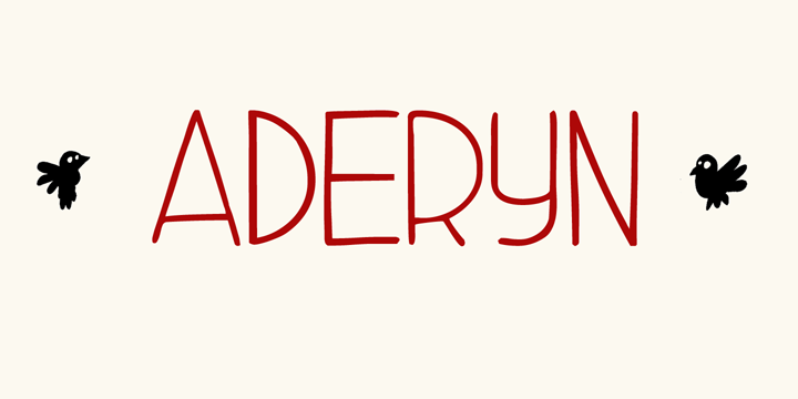 DK Aderyn font