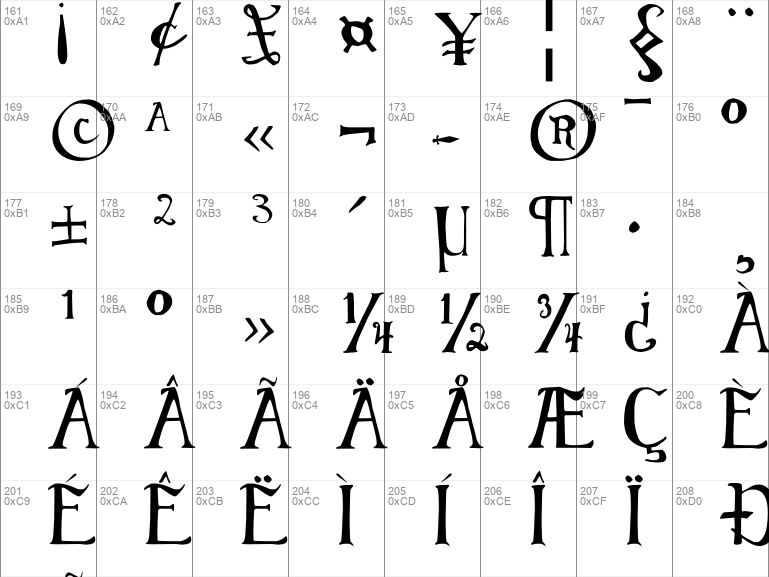 Download Free Elementary Gothic Font Free Eg Dragon Caps Otf Regular Font For Windows