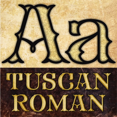 FHA Modified Tuscan Roman NCV font
