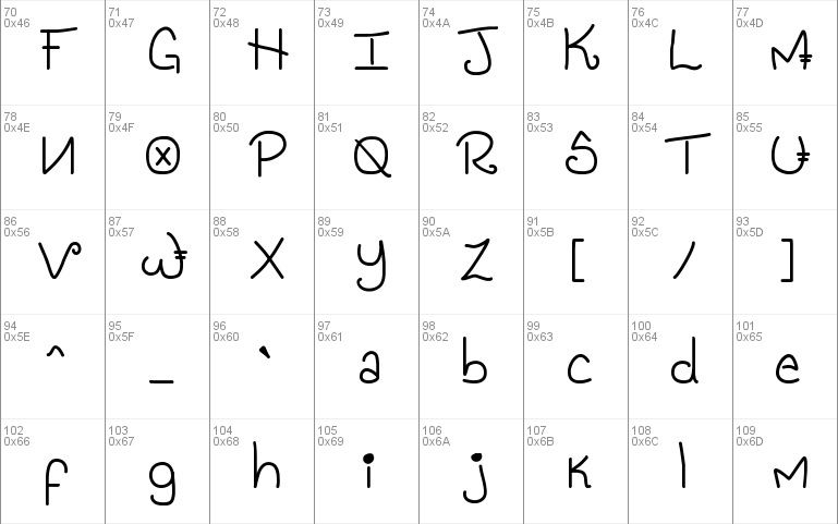 Genesis Handwriting font