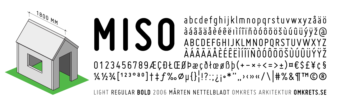 Miso font