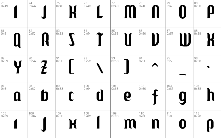 Mulago font