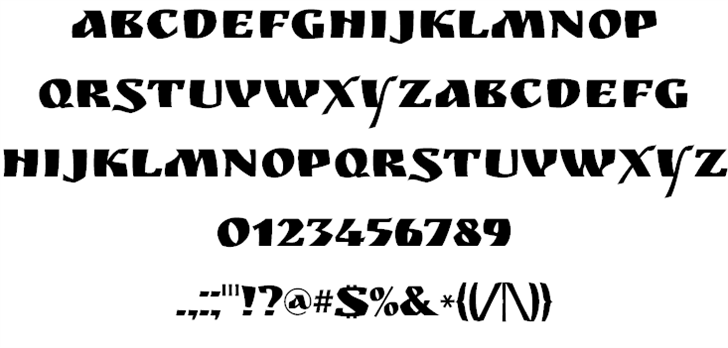 Ruslan Display font