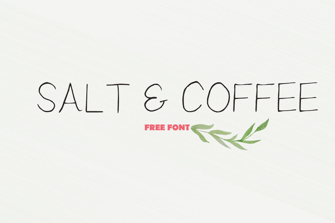 Salt___Coffee font