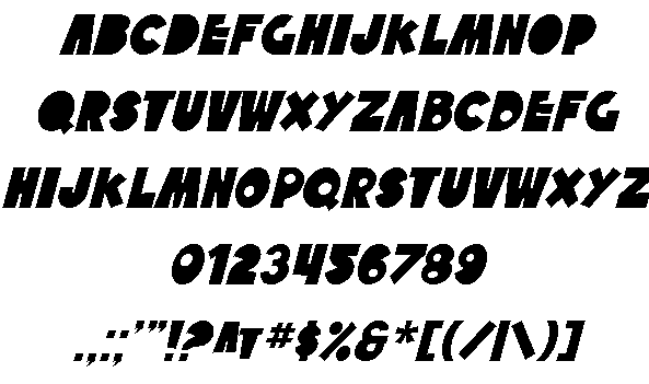 SF Tattle Tales font