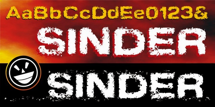 Sinder font