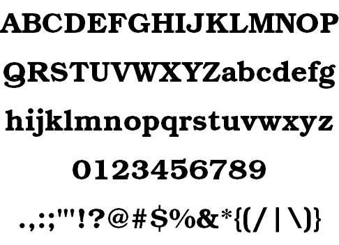 TeX Gyre Bonum font