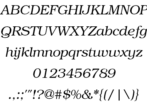 TeX Gyre Bonum font