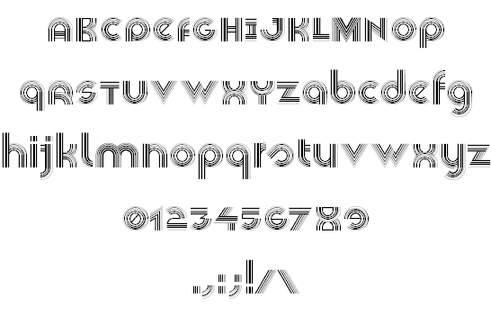 Veselka 4F font