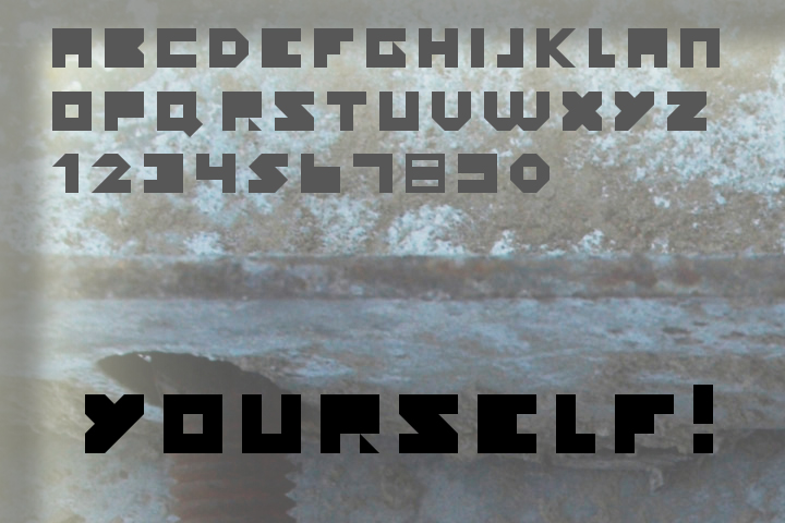 Yourself font