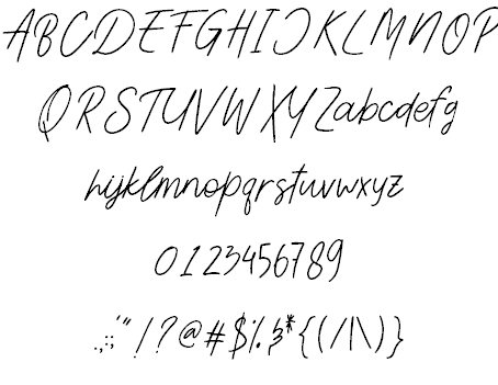 Aesthetik Script font