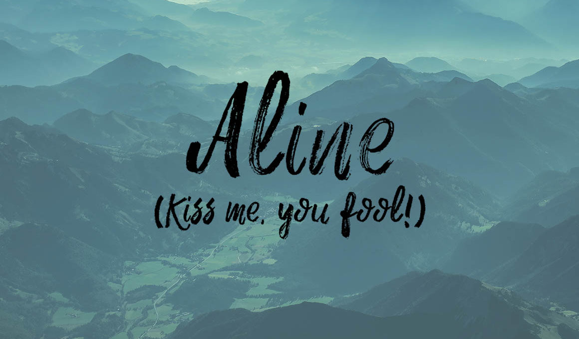 Aline font