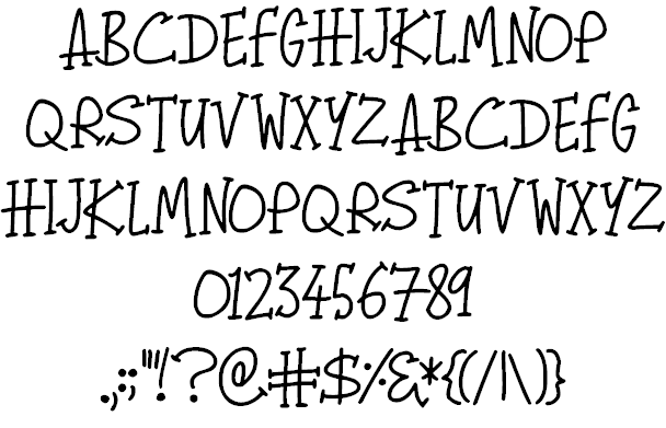 Begorra font