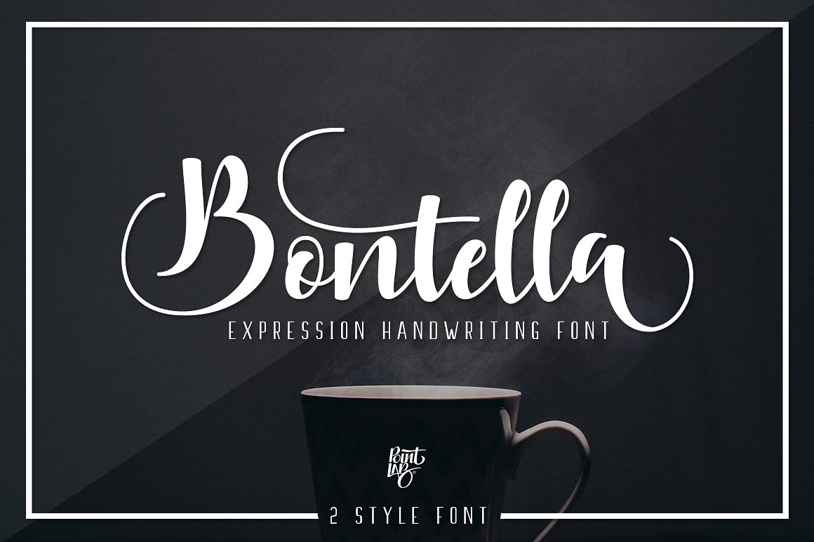 Bontella Script font