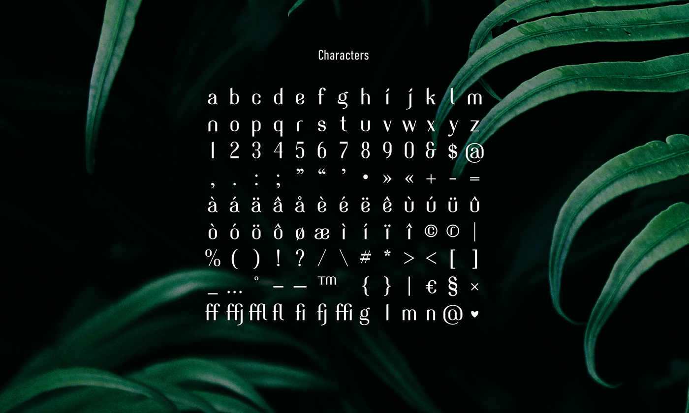 Evergreen font