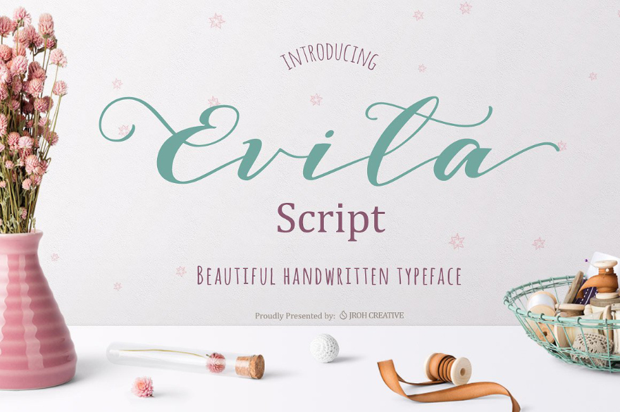 Evita Freebies font