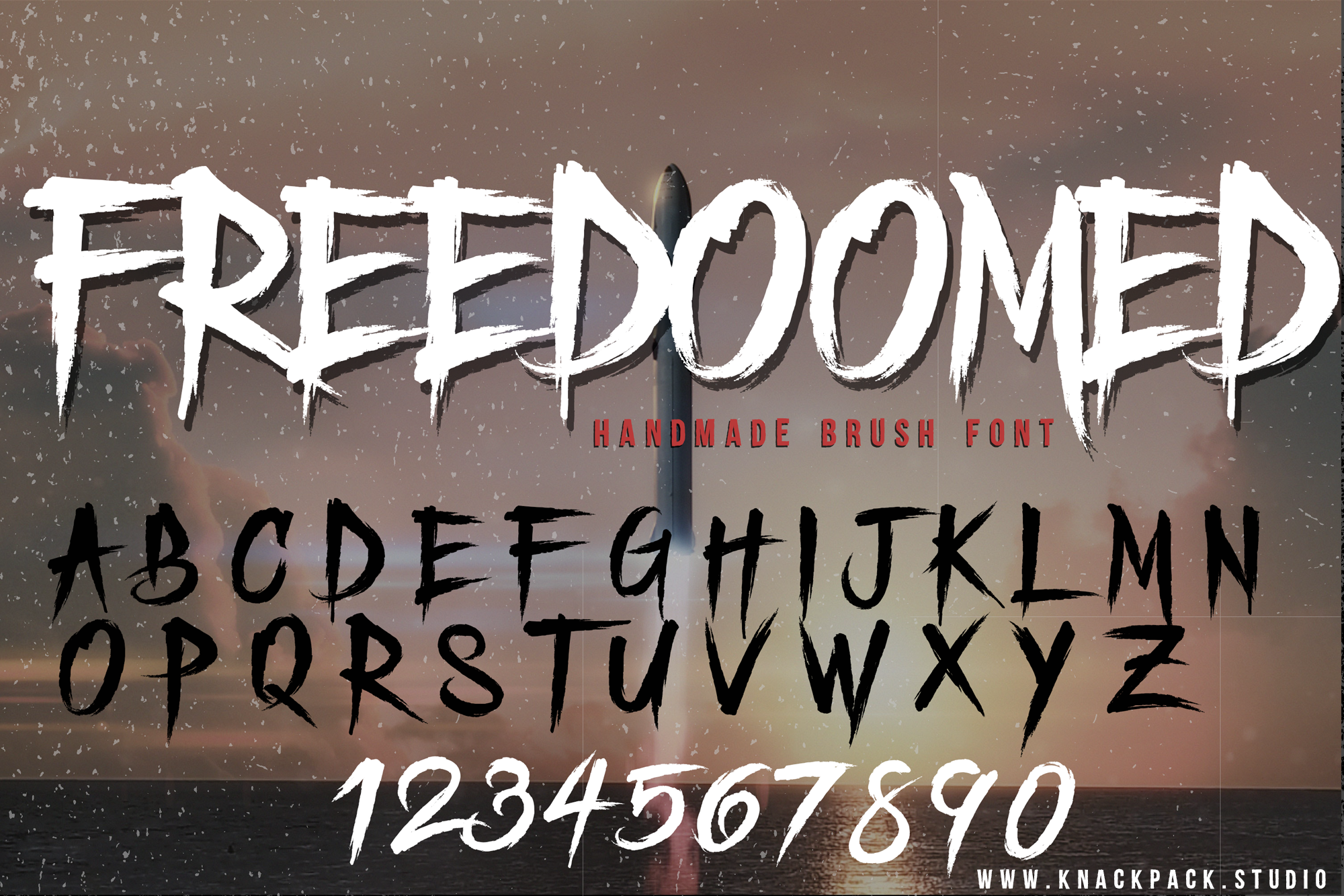 Freedoomed Demo font