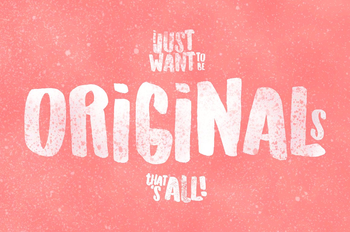 Hand Originals font