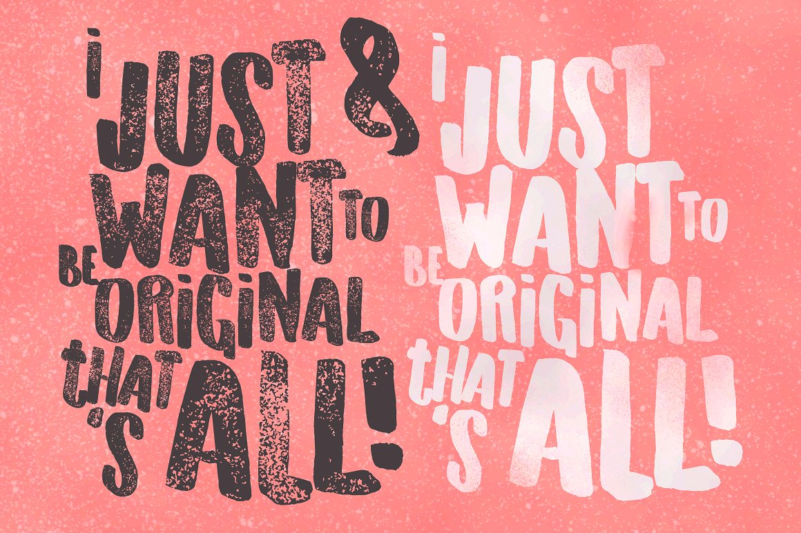 Hand Originals font