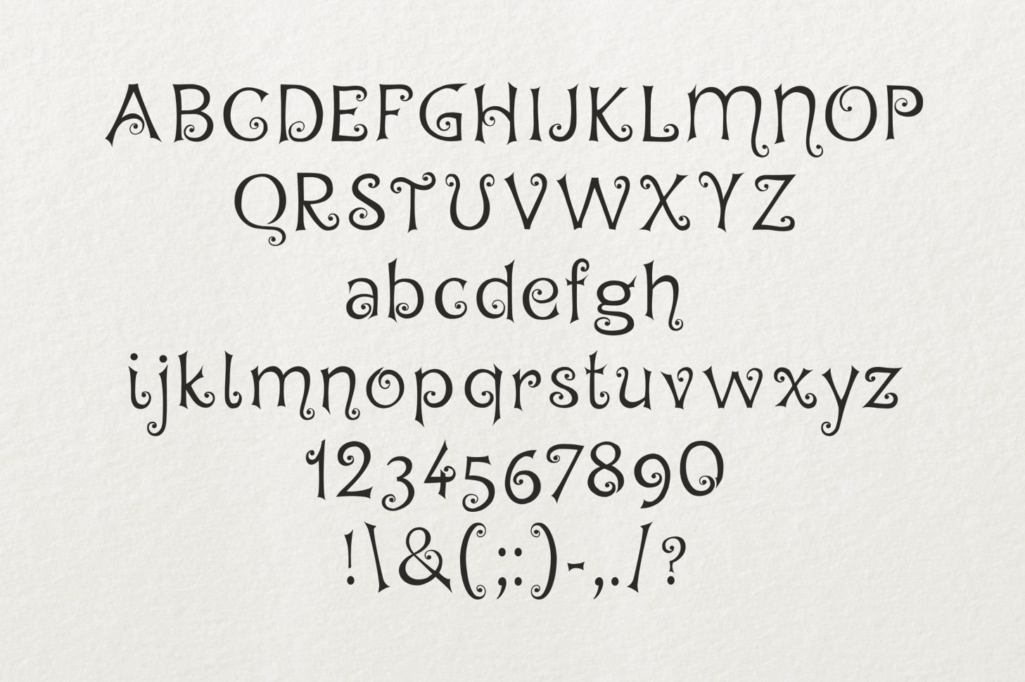 Hegran font