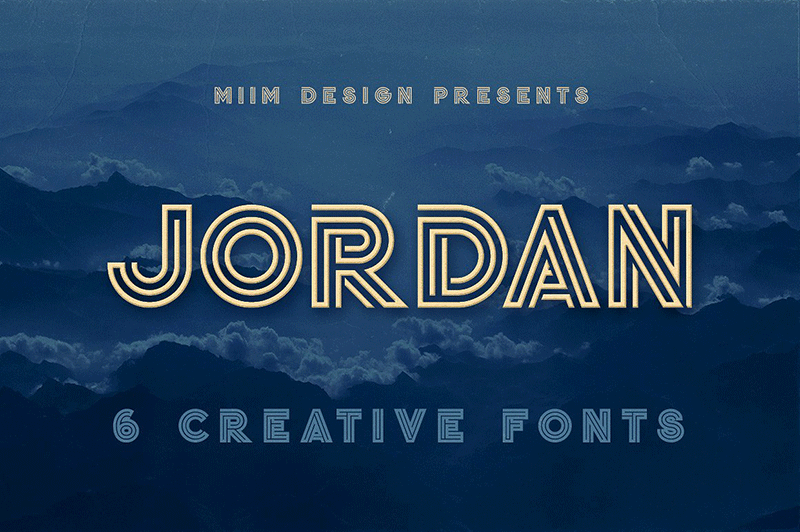 Jordan Bold Grunge font