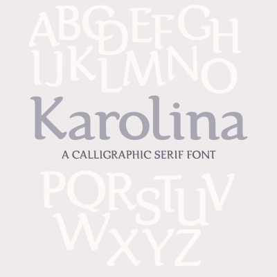 Karolina-DEMO font