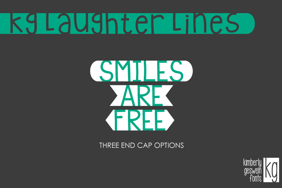 KG Laughter Lines font