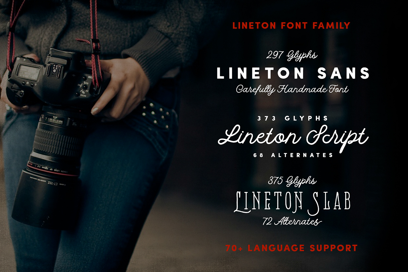 Lineton Sans font