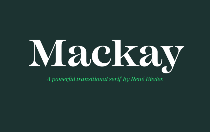 Mackay DEMO font