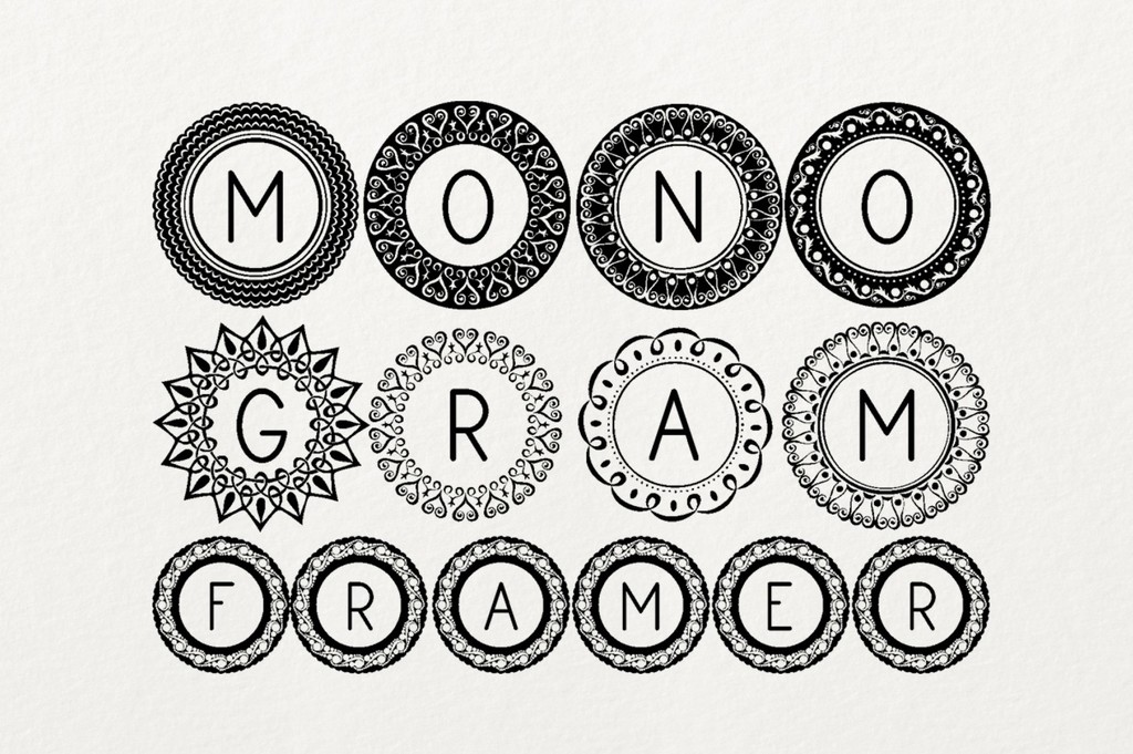 Monogram Framer font