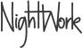 NightWork font