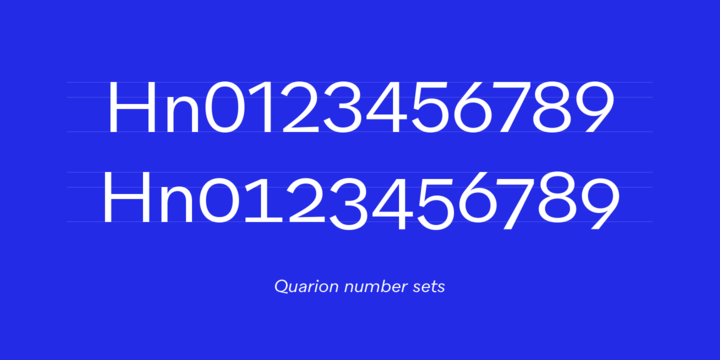 Quarion font