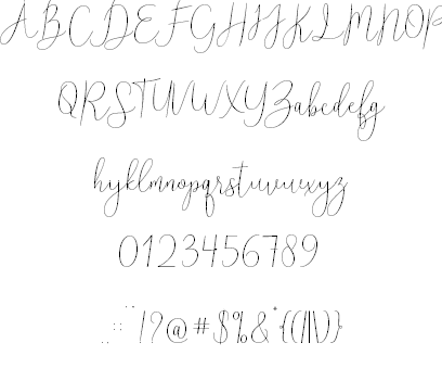 Reading font