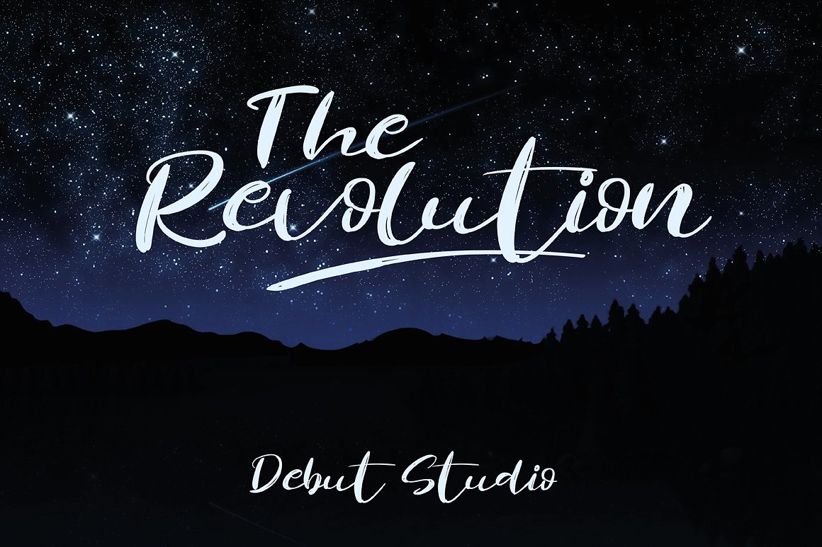 Revolution  font