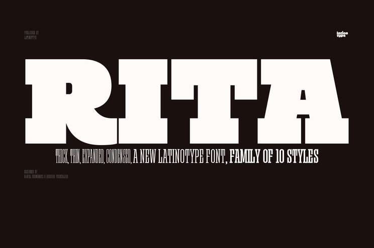 Rita font