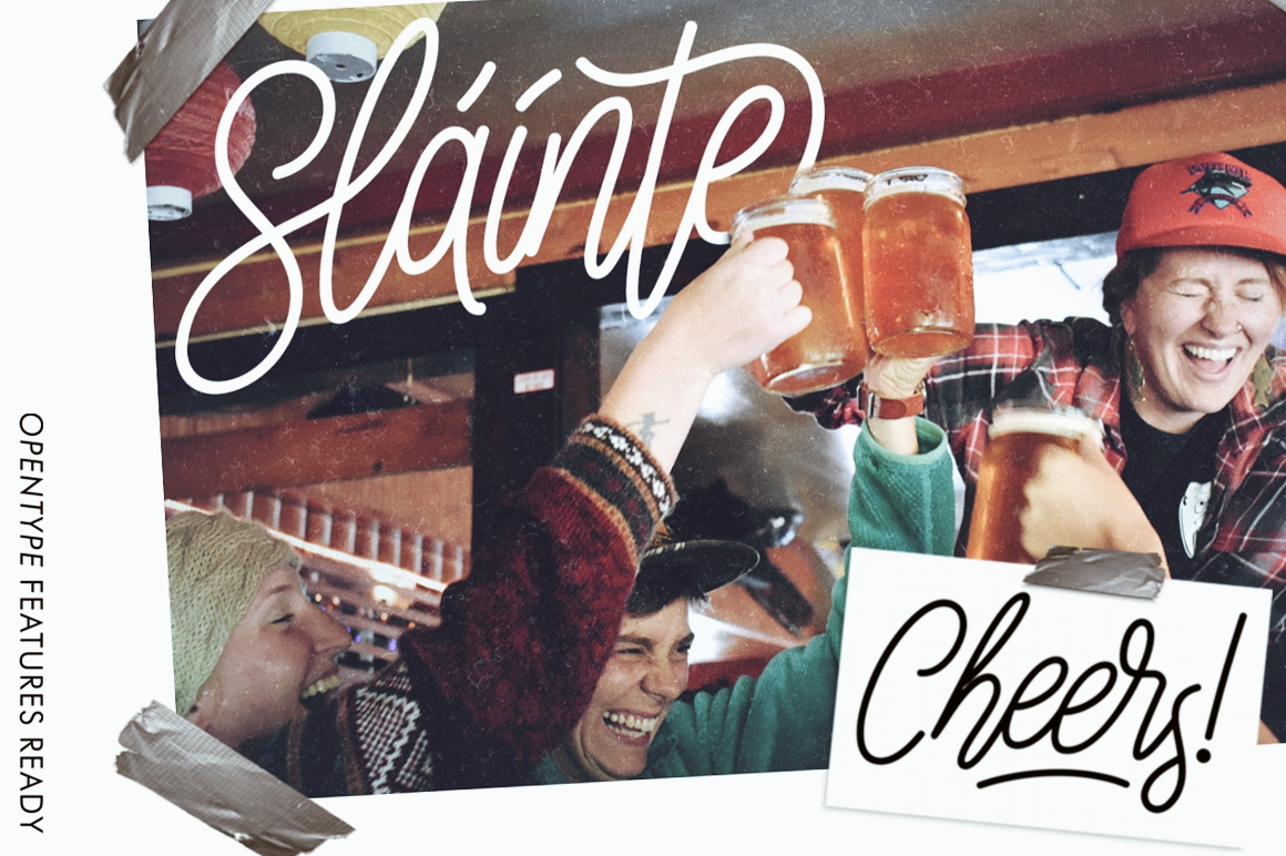 Slainte Script Demo font