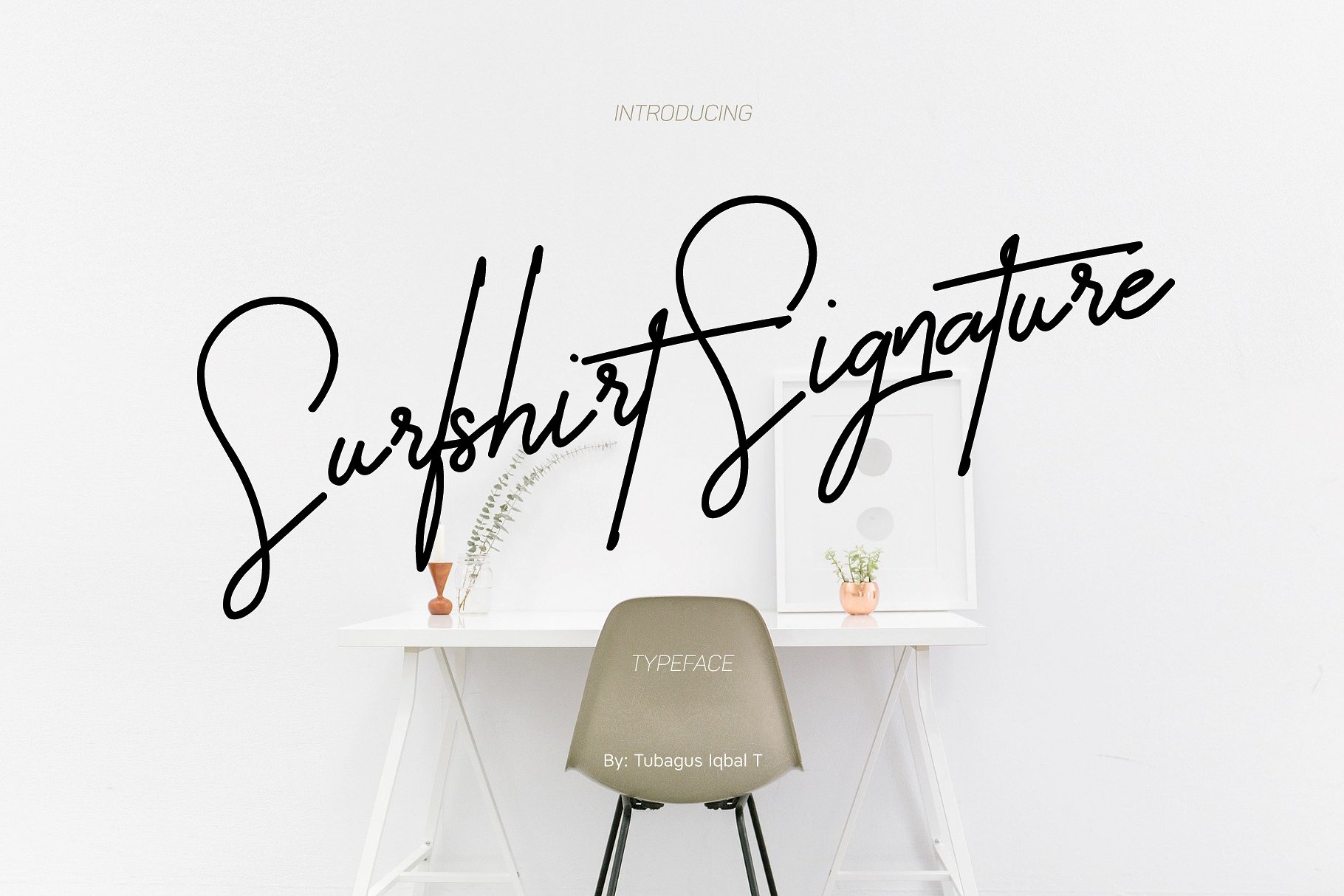 Surfshirt Signature font