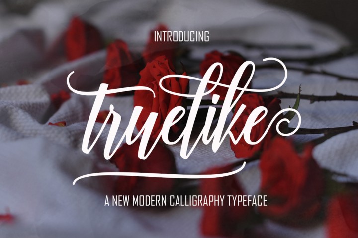 Truelike font