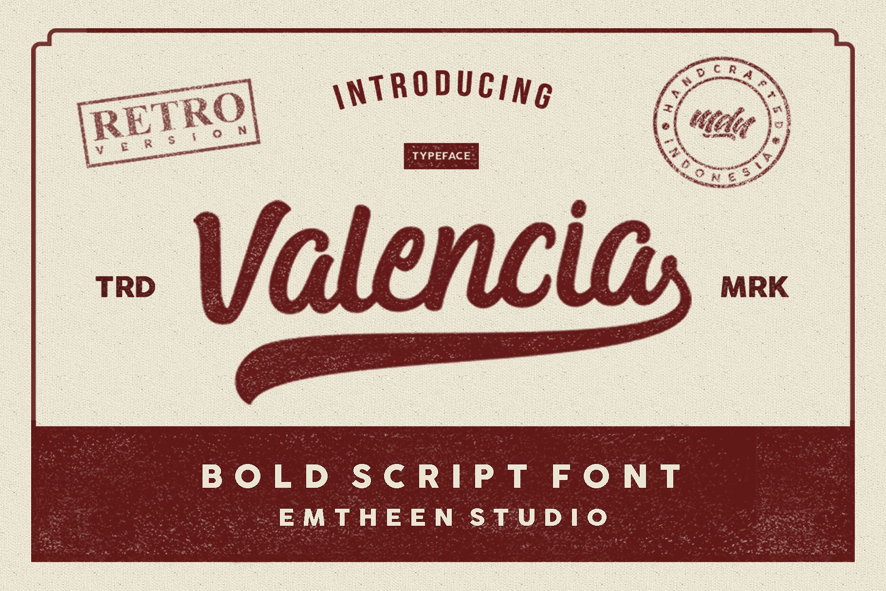 Valencia Script font