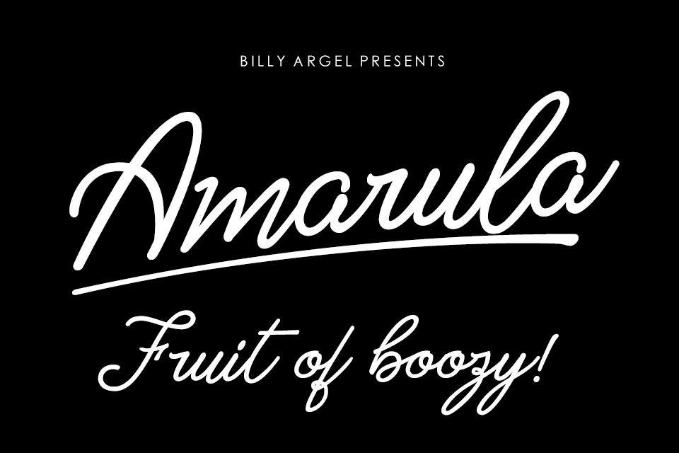 Amarula Personal Use font