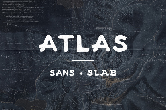 Atlas_Sans font