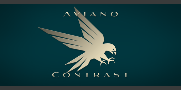 AvianoContrast 2 font