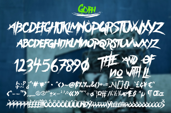 BearHand font