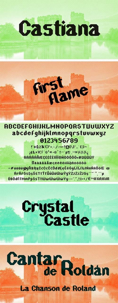 Castiana font