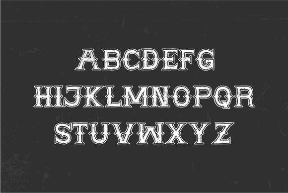 fancy chalkboard font generator