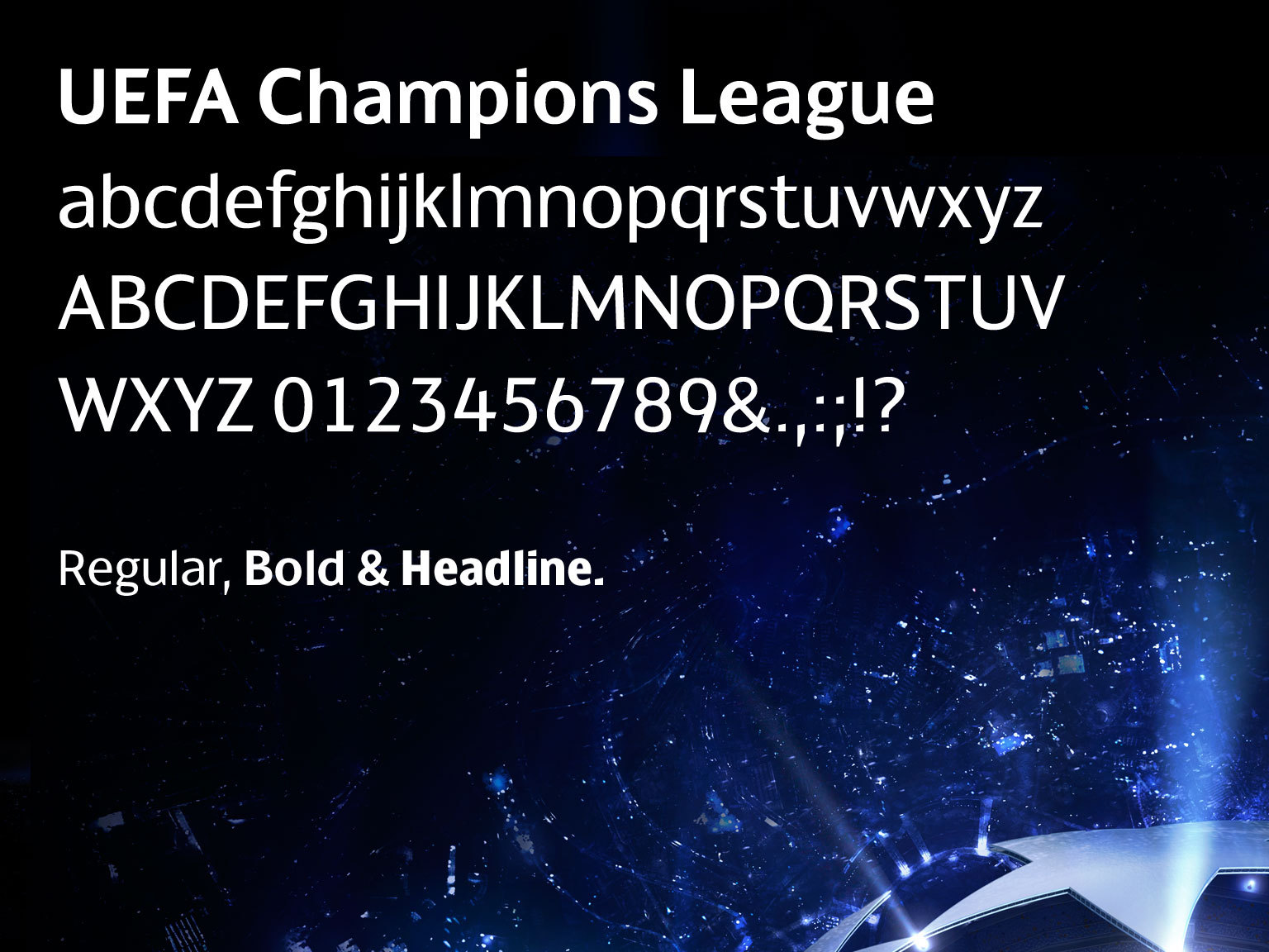 Champions font