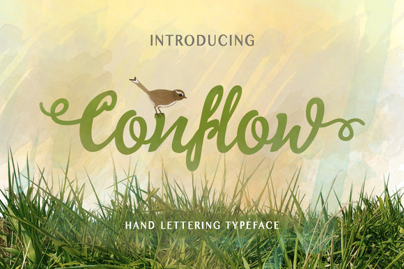 Conflow font